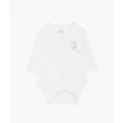 Livly Teddy Tay Full Snap Body White Livly Teddy Tay Full Snap Body White