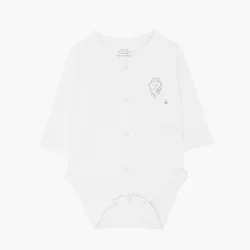 Livly Teddy Tay Full Snap Body White Livly Teddy Tay Full Snap Body White