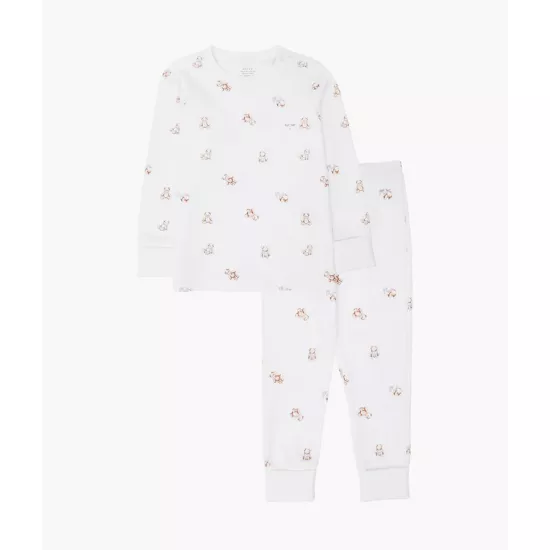 Livly Komplekts Teddy Tay 2 Piece Set White