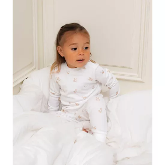 Livly Komplekts Teddy Tay 2 Piece Set White