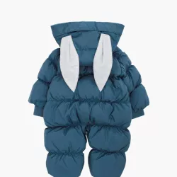 Livly Puffer Bunny Overall Petrol Blue Livly Puffer Bunny Overall Petrol Blue