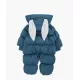 Livly Puffer Bunny Overall kombinezons Petrol Blue