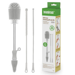 Haakaa Silicone Cleaning Brush Kit Haakaa Silicone Cleaning Brush Kit