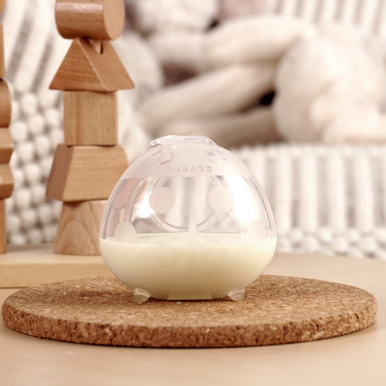 Haakaa Ladybug Silikona Mātes Piena Savācējs 40 ml