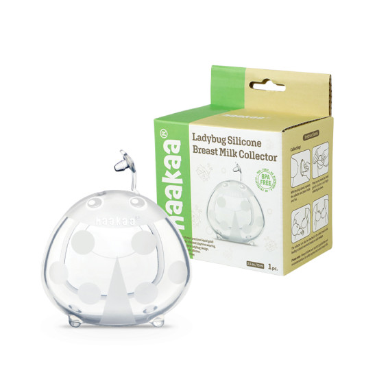 Haakaa Ladybug Silikona Mātes Piena Savācējs 75 ml