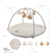 Little Dutch aktivitāšu rotaļu paklājiņš´Newborn Naturals´ GRS