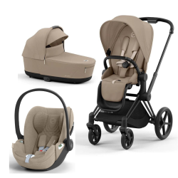 Cybex Priam V4 3 in 1, Cozy Beige, Matt Black Frame Cybex Priam V4 3 in 1, Cozy Beige, Matt Black Frame
