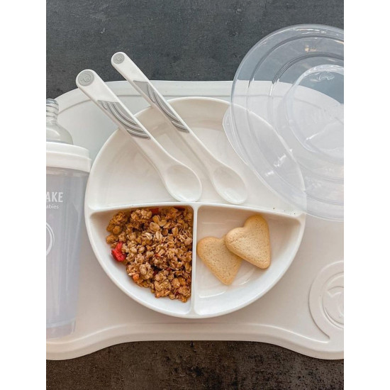 Click-mat with removable plate
