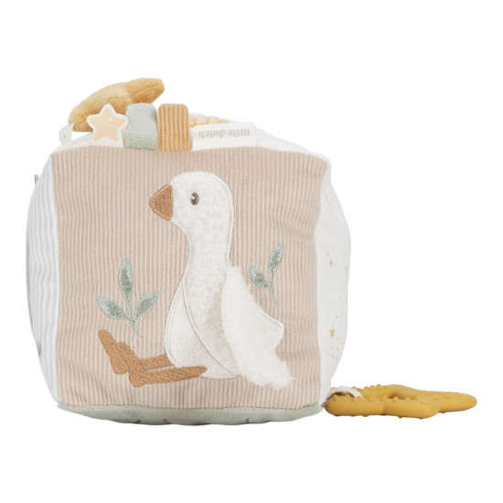 Little Dutch Soft activity cube ´Newborn Naturals´
