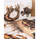 Kokvilnas gultas veļas komplekts "Steampunk Racing"