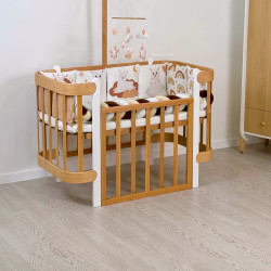 Cotton bed linen set "No Drama Lama"