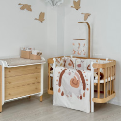 Cotton bed linen set "No Drama Lama" Cotton bed linen set "No Drama Lama"