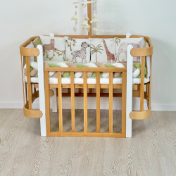 Cotton bed linen set  "Africa"