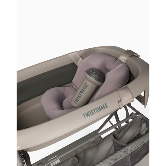 Vanniņa Ar Statīvu Twistshake Luxury Bath Kit Faded Grey