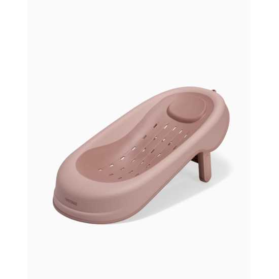 Vanniņa Ar Statīvu Twistshake Luxury Bath Kit Faded Pink