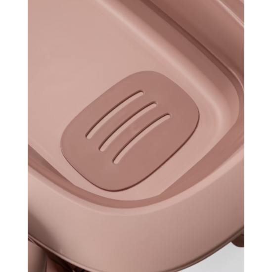 Vanniņa Ar Statīvu Twistshake Luxury Bath Kit Faded Pink
