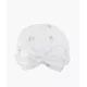 Livly Kokvilnas Cepure Roses And Ribbons Bow Hat White