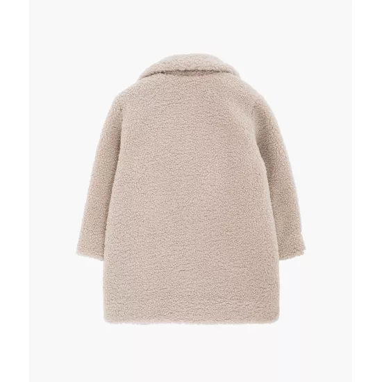 Livly mētelis Pile Coat Light Beige