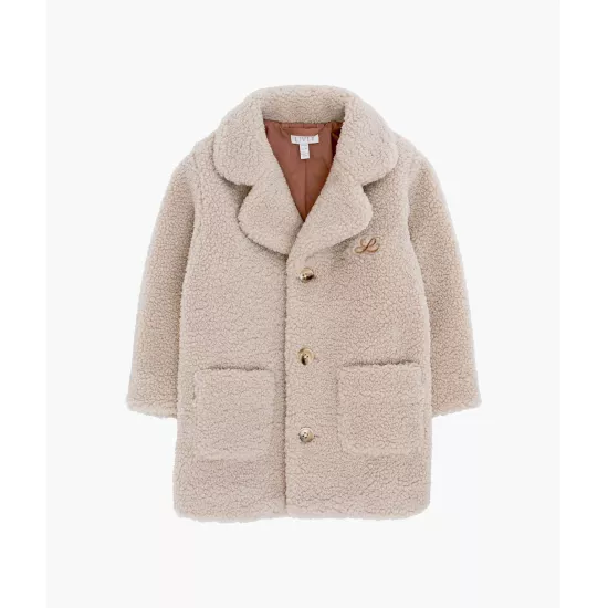 Livly mētelis Pile Coat Light Beige