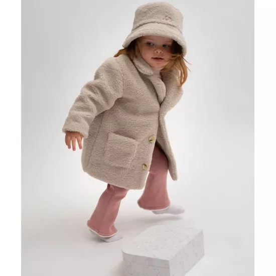Livly mētelis Pile Coat Light Beige
