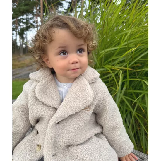 Livly mētelis Pile Coat Light Beige
