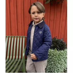 Livly Jordyn Quilted Jacket Navy