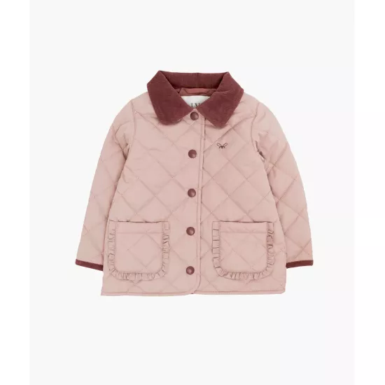 Livly Stepētā jaka Leah Dark Mauve