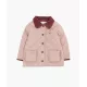Livly Stepētā jaka Leah Dark Mauve