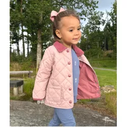 Livly Stepētā jaka Leah Dark Mauve