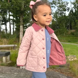 Livly Leah Quilted Jacket Dark Mauve Livly Leah Quilted Jacket Dark Mauve