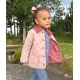 Livly Stepētā jaka Leah Dark Mauve