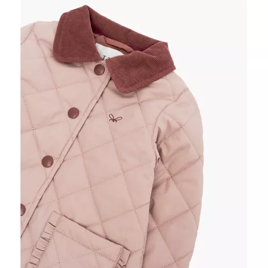 Livly Stepētā jaka Leah Dark Mauve