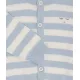Livly Komplekts Stripes Knit Set Blue