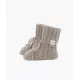 Kašmira zeķes Livly Cable Knit Cashmere Footies Oat