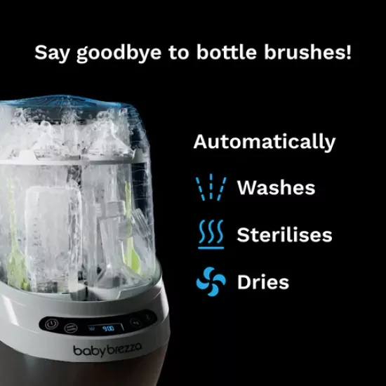 Bērnu pudelīšu mazgātājs un sterilizētājs Baby Brezza Bottle Washer Pro Original
