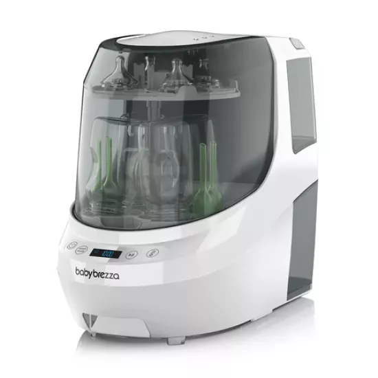 Bērnu pudelīšu mazgātājs un sterilizētājs Baby Brezza Bottle Washer Pro White