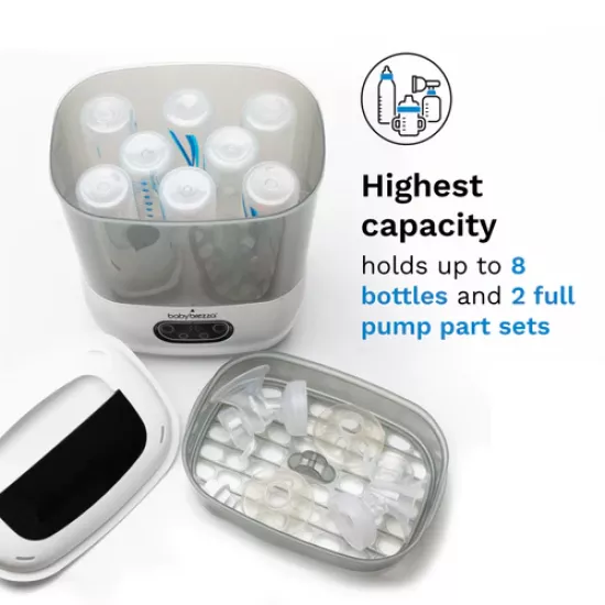Baby Brezza One Step™ Pudeles Sterilizators un Žāvētājs Advanced