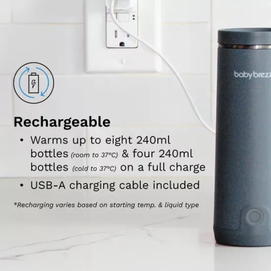 Portatīvais pudelīšu sildītājs Baby Brezza Superfast Portable Bottle Warmer