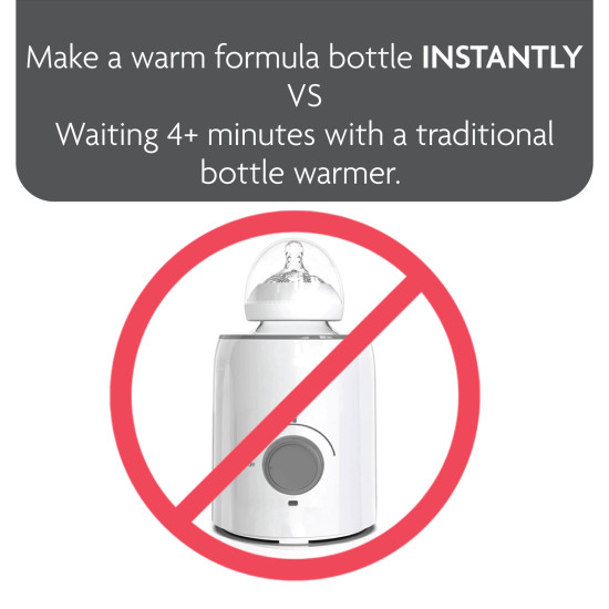 Ātrais pudelīšu sildītājs Baby Brezza Instant Bottle Warmer