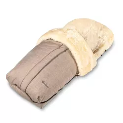 Aitas vilnas guļammaiss ratiem Fellhof Cortina Lambskin Footmuff Beige-Melange Aitas vilnas guļammaiss ratiem Fellhof Cortina Lambskin Footmuff Beige-Melange