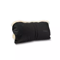Fellhof Lambskin Hand Muff for Prams Black Fellhof Lambskin Hand Muff for Prams Black