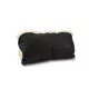 Roku mufe ratiem Fellhof Lambskin Hand Muff for Prams Black