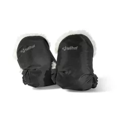 Fellhof UNI Lambskin Hand Muff for Prams Black Fellhof UNI Lambskin Hand Muff for Prams Black
