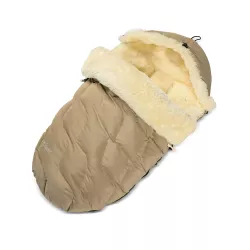 Fellhof Winterberg baby carriage fur bag WINTERBERG Lambskin Footmuff Beige Fellhof Winterberg baby carriage fur bag WINTERBERG Lambskin Footmuff Beige