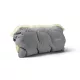 Roku mufe ratiem Fellhof Winterberg Lambskin Hand Muff for Prams Grey