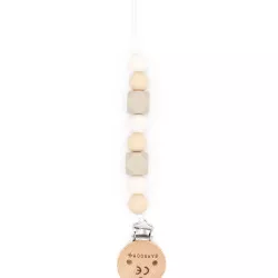 Pacifier Holder Bamboom - CREAM 02 Pacifier Holder Bamboom - CREAM 02