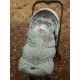 Silts ziemas guļammaiss Bamboom - Igloo Combi - MOSS GREY 351