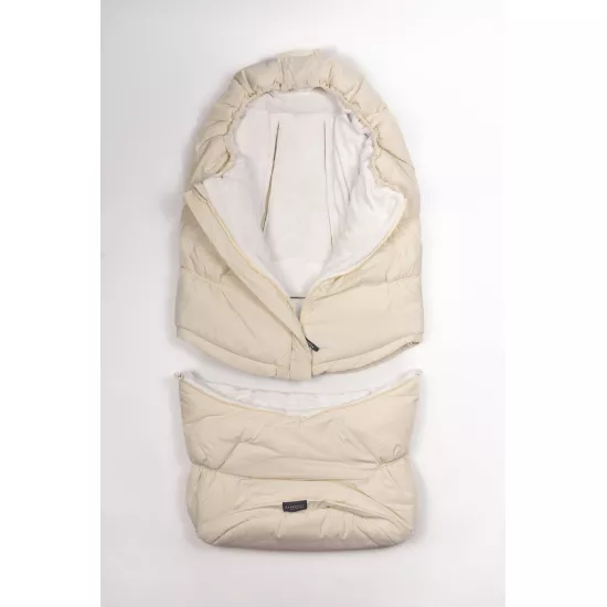 Silts ziemas guļammaiss Bamboom - Igloo Combi - WARM WHITE 345