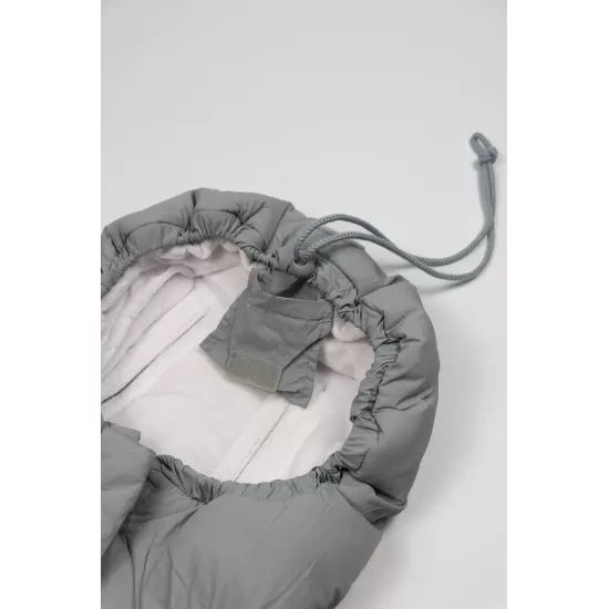 Silts ziemas guļammaiss Bamboom - Igloo Mini - MOSS GREY 351