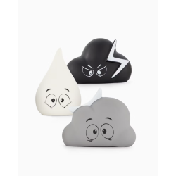 Twistshake 3x Cloud Squeeze Bath Toy Twistshake 3x Cloud Squeeze Bath Toy